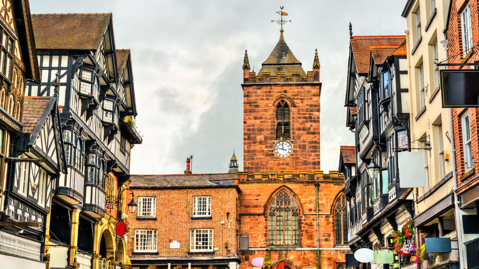 high street in England
