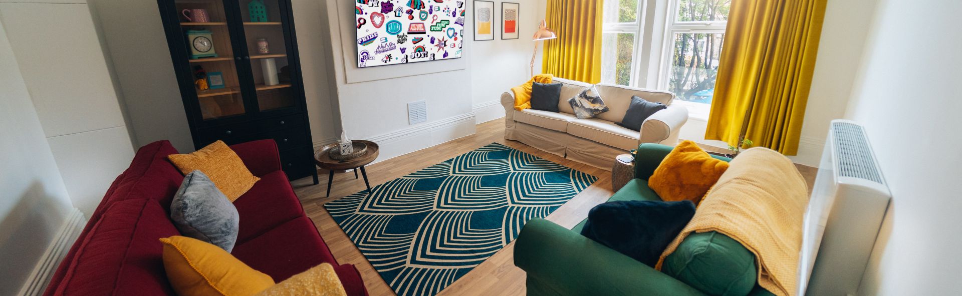 Front room in a Juno children's home
