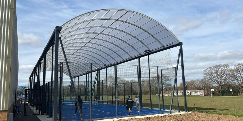 outdoor tennis court